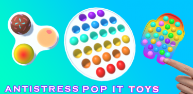 Pop It Game - Antistress Fidget Toy 3D 2021 screenshot 1