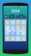 Classic 2048 Puzzle Game : Swipe Controls screenshot 2