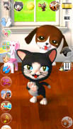 Говоря Cat & Фон собак - Sweet screenshot 0