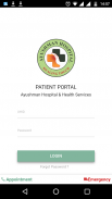 Ayushman Hospital Patient Port screenshot 4