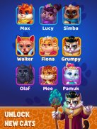 Cat Heroes - Match 3 Puzzle screenshot 1