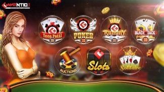Gamentio 3D: Poker Teenpatti Rummy Slots +More screenshot 13