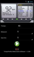 TempoPerfect Metronome Free screenshot 2