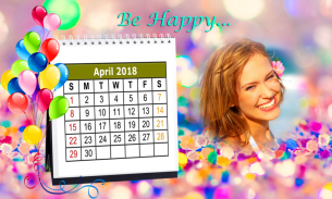 Calendar Photo Frames 2018 screenshot 3