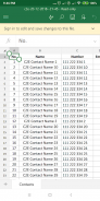 C2E - Contacts to Excel or PDF screenshot 1