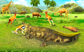 Angry Crocodile Animal Attack games 2021 screenshot 3