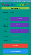 Smart Home Accounts Book screenshot 1