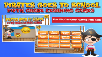 Pirates Fifth Grade Learning screenshot 3