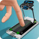 Treadmill Simulator Joke Icon