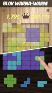 Woodblox Puzzle - Permainan Puzzle Balok Kayu screenshot 2