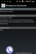 Wheelphone bootloader screenshot 1