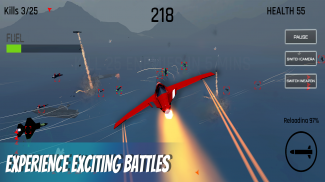 Air Combat Fighter Jet Games: Airplane Simulator screenshot 2