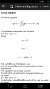 Differential Equations Steps screenshot 7