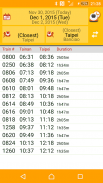 Chinsoft THSR Timetable screenshot 4