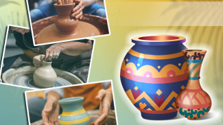 Pottery Clay Pot Art Games screenshot 5