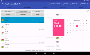 Mobile Account Book HD Lite screenshot 7