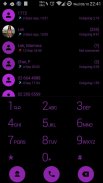 ExDialer Flat BlackPurple theme screenshot 1