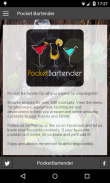 Pocket Bartender screenshot 0