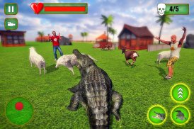 Angry Crocodile Family Simulator: Crocodile Attack screenshot 5