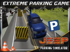De jeep Parkeren Simulator 3D screenshot 1
