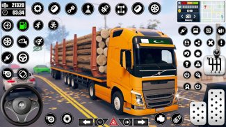 Log Transporter Truck Driving screenshot 0