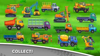 Giochi di camion per bambini - costruzione di case screenshot 4