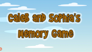 Caleb and Sophia's Memory Game screenshot 3