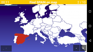 欧洲地图测验 - 欧洲国家和首都 screenshot 6