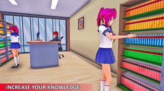 Anime High School Life Games screenshot 3