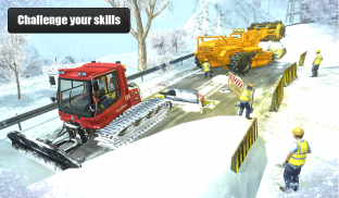 Snow Cutter Excavator Simulator 2020 screenshot 10