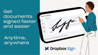 Dropbox Sign: Sign & Fill Docs screenshot 0