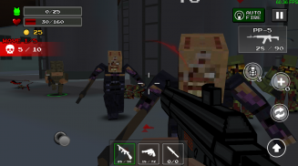 Pixel Z Gunner 3D - Battle Survival Fps screenshot 5