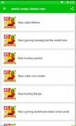 Aneka Resep Olahan Nasi screenshot 1