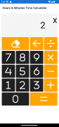 Calculadora Hours Minutes Lite screenshot 1