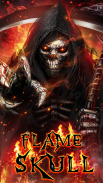 Flaming Grim Reaper Live Wallpaper screenshot 3