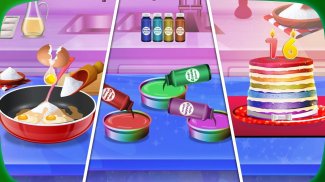 Unicorn Rainbow Bakery: Cook Cake, Donut & Cupcake screenshot 3