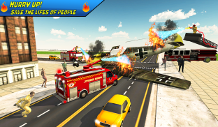 Emergency Firefighting Airplane Rescue 2019 screenshot 9