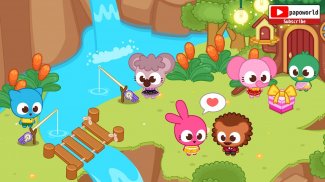 Papo Town: أصدقاء الغابة screenshot 10