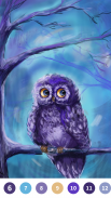 Owl Paint by Number Coloring screenshot 5