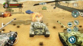 坦克遊戲免費戰鬥：軍隊世界戰爭機器 screenshot 1