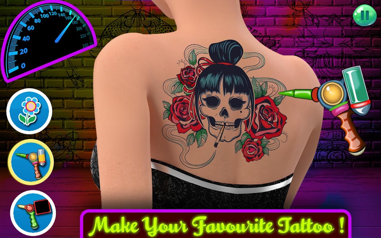 Tattoo Maker Toy Machine- Mattel Monster High with Stencil and Sticker ♥  Toys World Video - YouTube