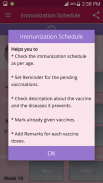 Immunization Planner screenshot 1