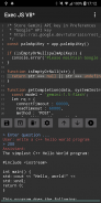 Exec JS - JavaScript IDE screenshot 1