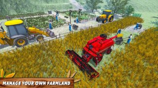 Landbouw oogstmachine tycoon screenshot 4