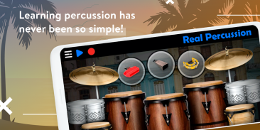 Real Percussion - Instrumen Perkusi Terbaik screenshot 2