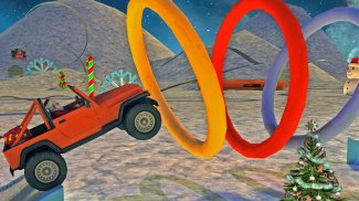 Extreme x-mas car stunt racing screenshot 8