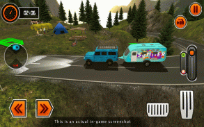 Kemping Van Mengemudi Truk: Virtual Keluarga Games screenshot 8