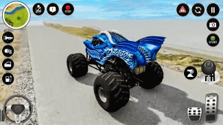 Real Monster Truck Game 3D screenshot 2