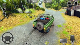 Lái xe và đua xe Jeep offroad screenshot 6
