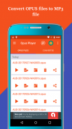 Opus Player: Manage your audio & voice messages screenshot 2